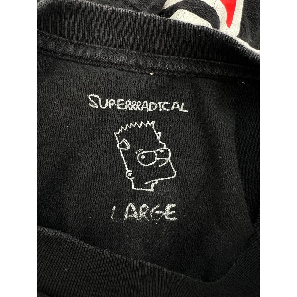 Superrradical‎ Mens Go To Hell Graphic T-Shirt Black Large Streetwear Style - Picture 3 of 9